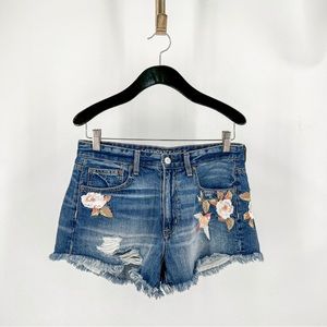 American Eagle vintage hi rise festival shorts